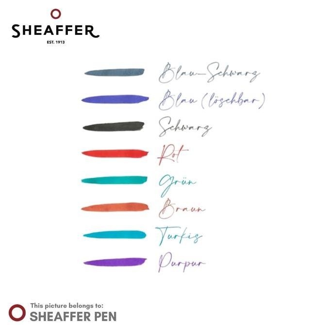 

Sheaffer Skrip Ink Bottle - Turquoise Kualitas Original