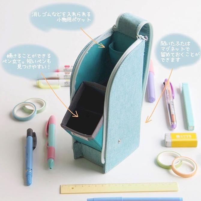 

Raymay Detecool Pencil Case Pen Stand Kotak Pensil Alat Tulis Pouch Kualitas Original