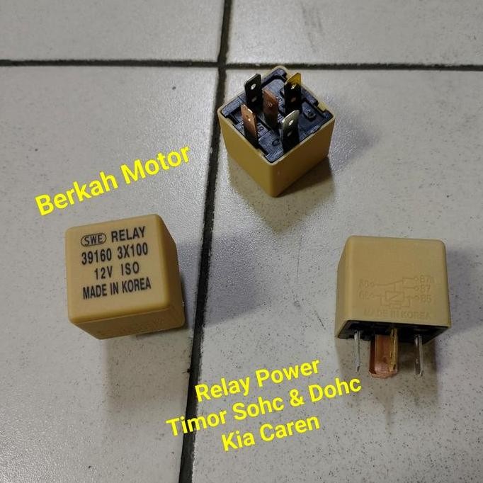 . Relay power kaki 5 Timor Sohc Dohc Kia Caren OeM