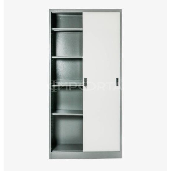 

LEMARI ARSIP BESI PINTU SLIDING PLAT Kualitas Original