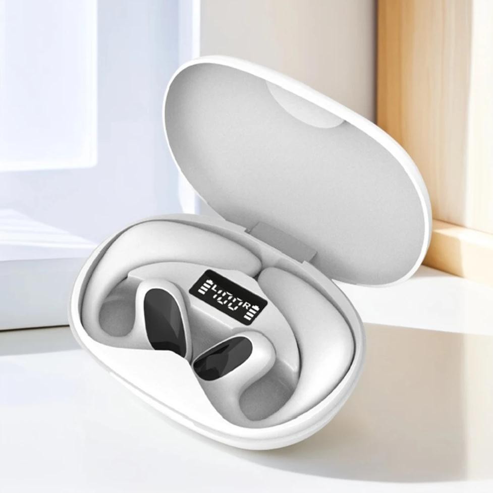 

Language Translation Earbuds 144 Languages Bluetooth-Compatible 5.1 Translator Earbuds Noise Reduction Real-time Two-Way Earbuds