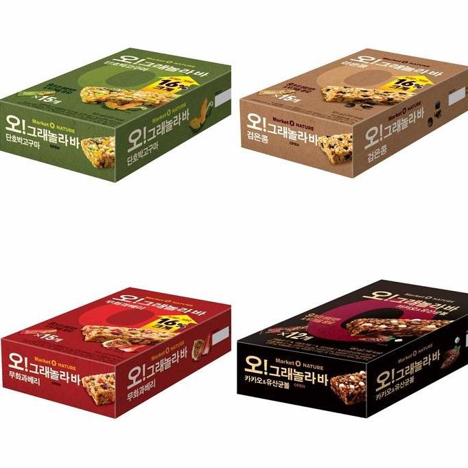 

Market O Nature Granola Bar Protein Bar Energi Bar Korea
