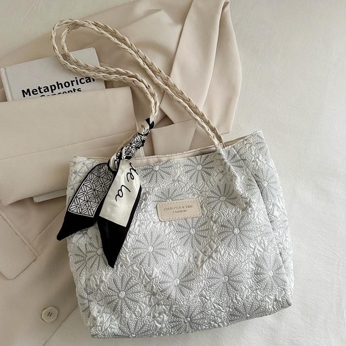 [READY/COD]Tas Bahu Wanita Tas China Tas Bahu Tas Bahu Kontemporer Tas Bahu Sebaliknya Tas Besar Tas