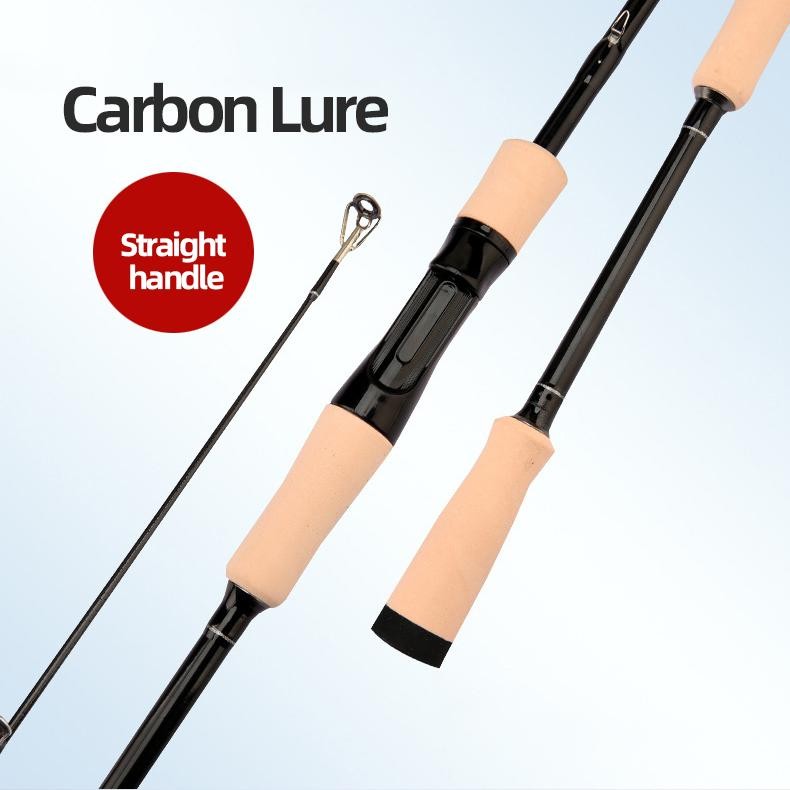 Terpopuler Lucky Man - Joran Umpan Karbon Ultraringan Joran Pancing Gagang Kayu Sensitif Jarak Jauh