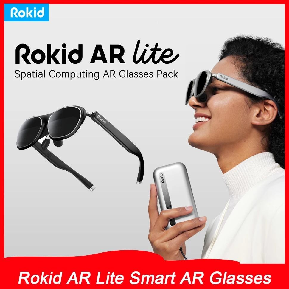 

Rokid MAX 2 Smart AR Glasses Portable HD 3D Smart Glasses Space Projection Screen Real Time Translation
