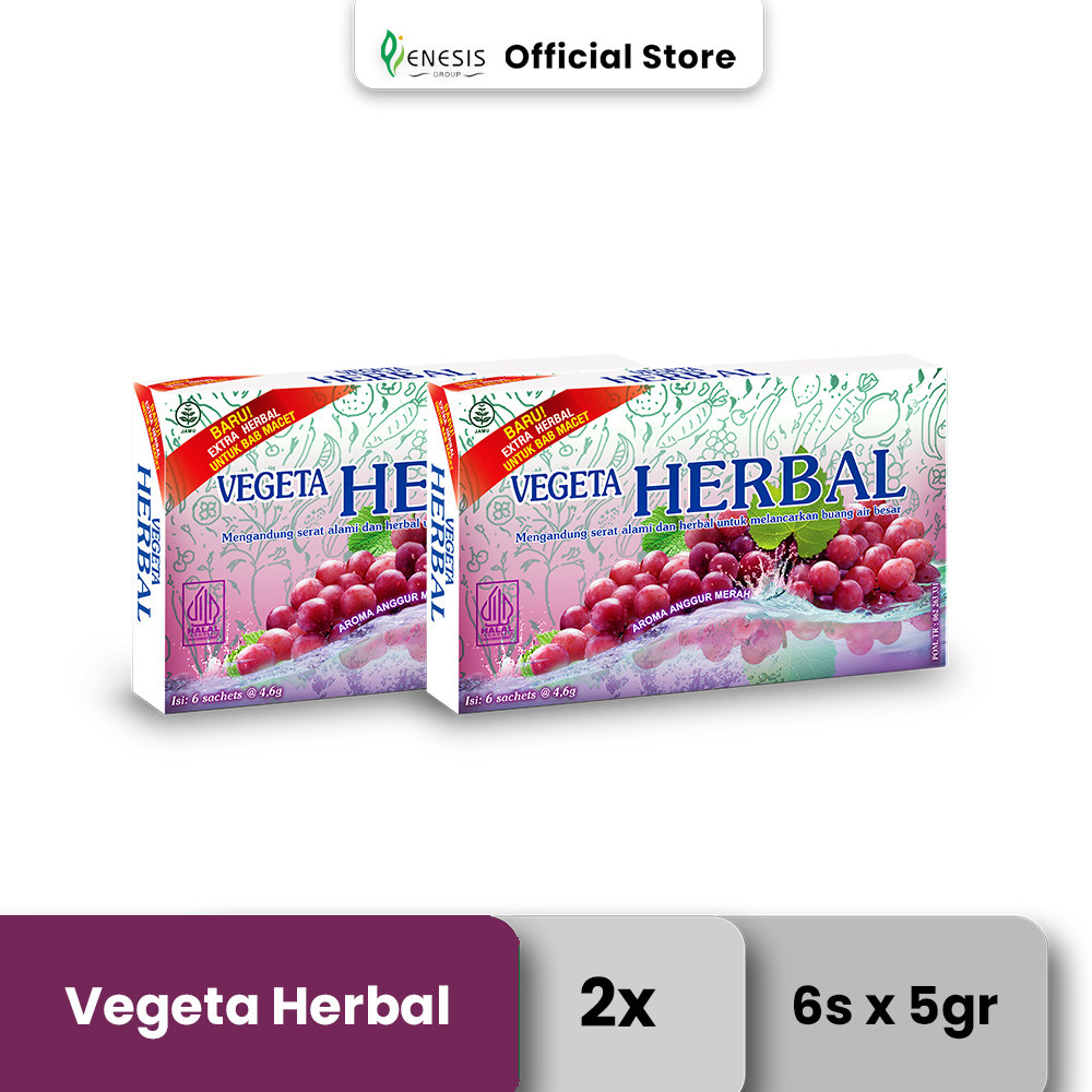 

Vegeta Dus 6 Sachet Herbal 5 g x2