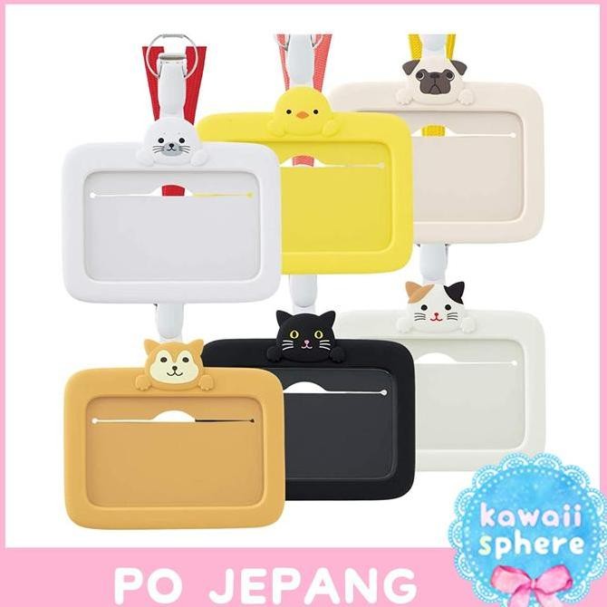 

Lihit Lab PuniLabo ID Card Holder Animal | Name Tag Punilabo Kualitas Original