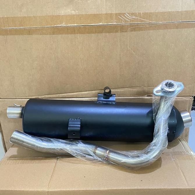 Knalpot CMS Copy Pcx 150 - Pcx 160 - Pcx new 160 - Vario 160 Copy Cms Suara Adem Kualitas Original