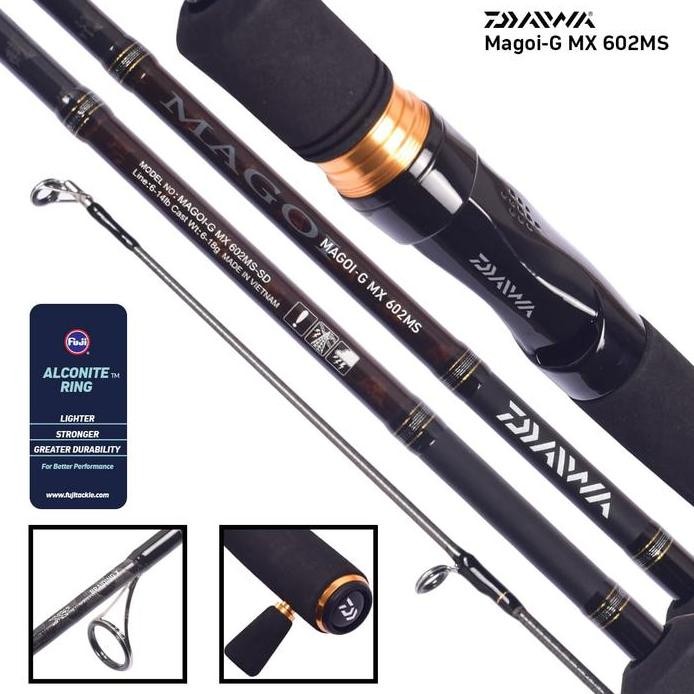 

Terlaris Joran Spinning Daiwa Magoi G Mx 602 Ms