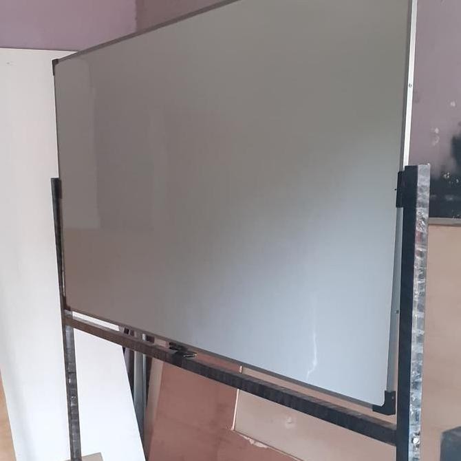 

WHITEBOARD Magnetik Double Face 90 180 Cm Kualitas Original