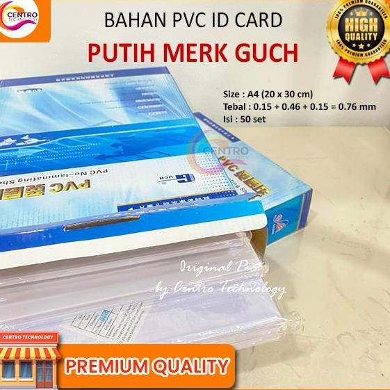 

Bahan Pvc Id Card a4 / Kartu Id card Kualitas Original