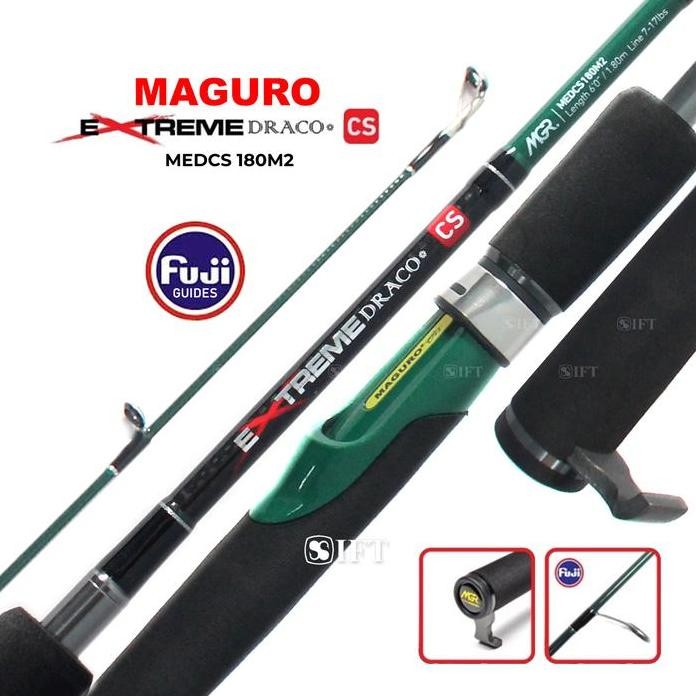 

Terlaris Joran Maguro Extreme Draco Cs | Full Fuji | 150 165 180Cm | Galatama