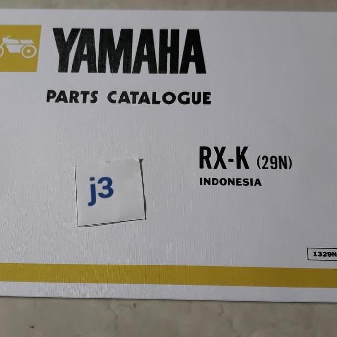 Promo Buku part Catalog yamaha RX king Cobra COD