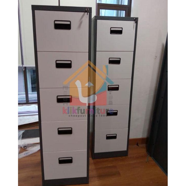 

PROMO Filing Cabinet Besi 5 Susun 5 Laci Kualitas Original