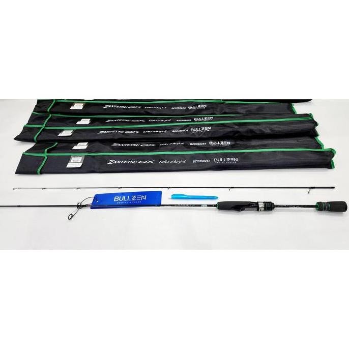 // Bullzen Rod Zantetsu CX Ultralight Carbon - 2 Section Rod //