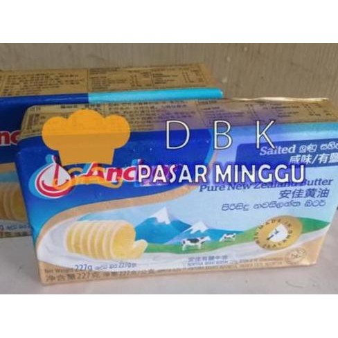 

[Ready/Spesial] Anchor Butter Salted 227 Gr [Terlaris&Recommended]