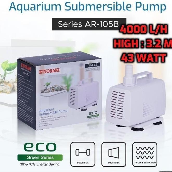 Ginga Ga 105B - Pompa Air Celup Kolam Aquarium Aquascape Ga105B 105 B