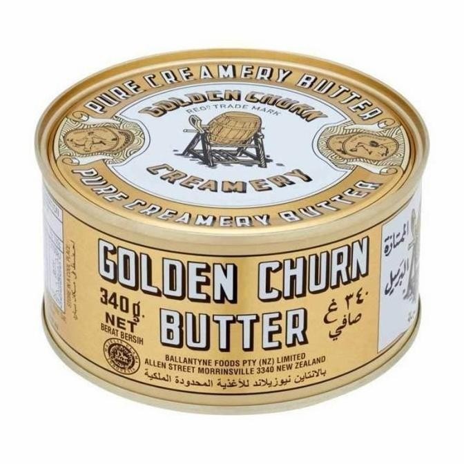 

[Ready/Spesial] Golden Churn Butter 340Gr / Pure Creamery Butter New Zealand Exp Terupdate 2026 [Terlaris&Recommended]