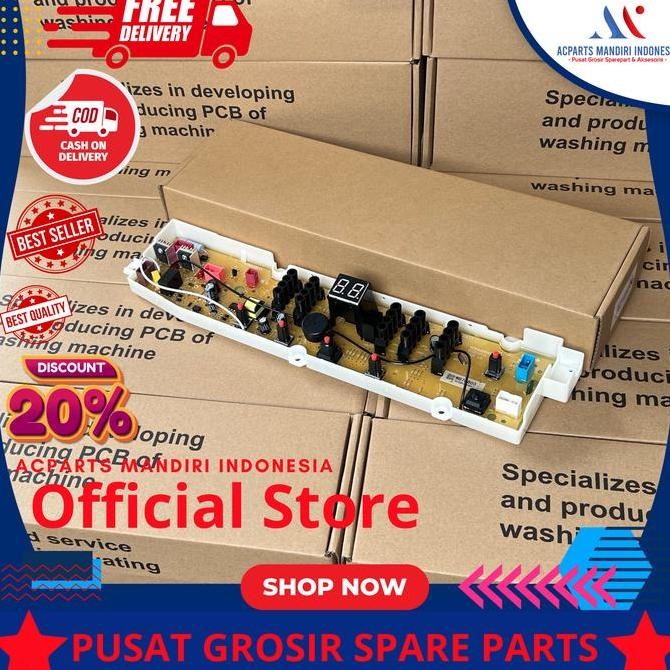 Tersedia BEKO 8.0kg BTLA8008S, Modul pcb mesin cuci Top Loading