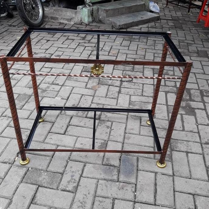 Rak Aquarium Besi Ulir 80X40