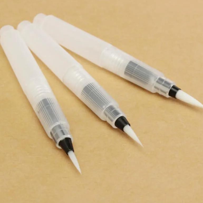 

3Pcs/Set Water Color Brush Pen Set Kit Refillable Markers Paint Watercolor Brush For Painting Drawing Art Supplies Felt-Tip Pens