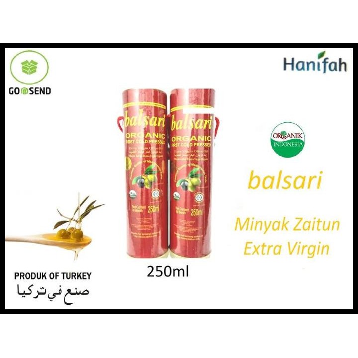 

Terlaris Balsari Minyak Zaitun Extra Virgin Organik 250Ml Bersertifikat Good Quality