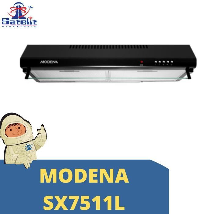 Cooker Hood/Penyedot Asap Dapur/Cerobong Asap Modena Sx7511L Original Dan Terpercaya