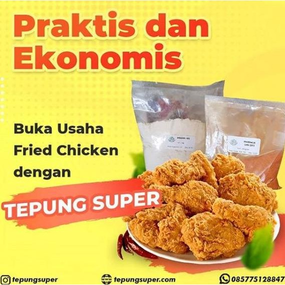 

Promo Bumbu Fried Chicken Marinasi/Crn 1802/Tepung Super/ Kemasan 1 Kg