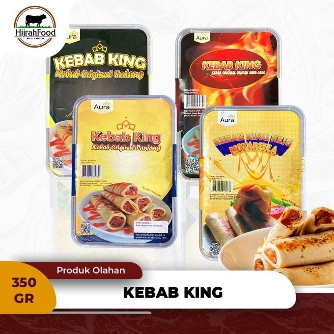 

Ready stok Terlaris Kebab King Beef Kebab | Kebab Frozen Beku Mini - 350 gram Termurah