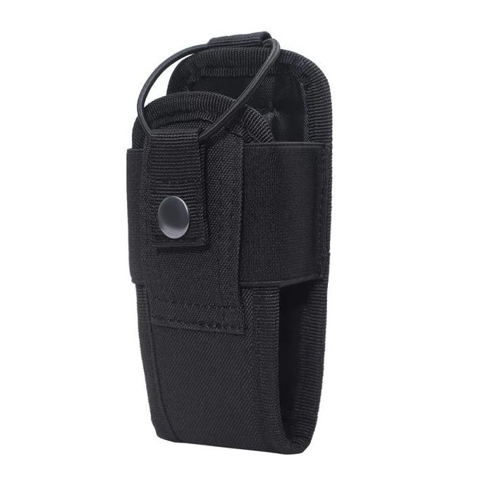 CTG TAS PINGGANG HT SARUNG BAOFENG ICOM WLN KANCING KARET KANTONG CASE