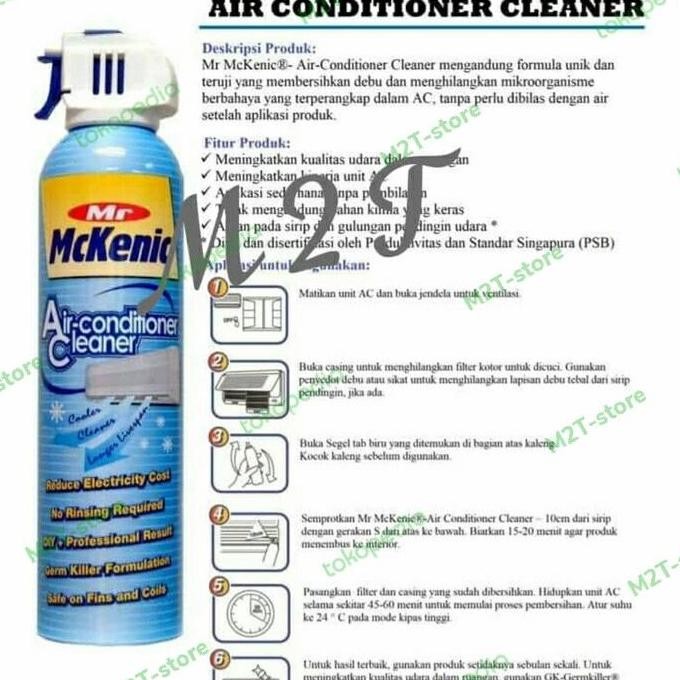 AIR CONDITIONER CLEANER | MR-MCKENIC AC-1926-ALF 374GR | CUCI AC