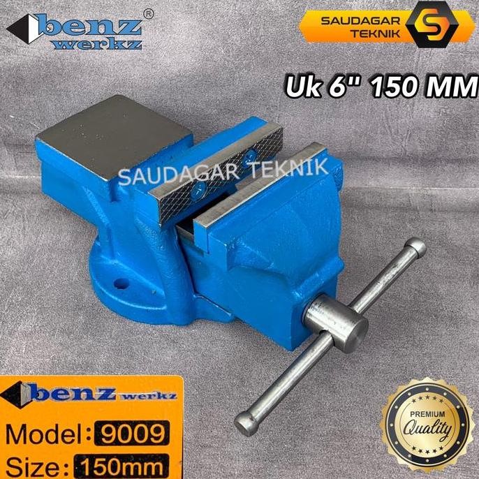 Ragum Catok Meja Besi 6 inch 6" Swivel Vice Table 6inch