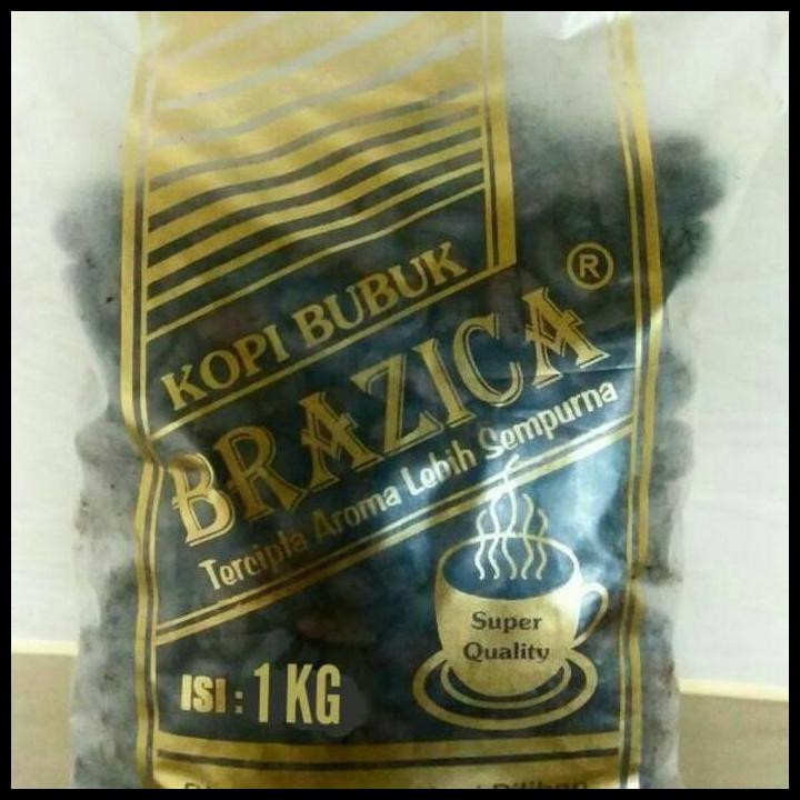 

Terlaris Kopi Bubuk Robusta Lampung 1 Kg "Brazica" Gold Quality Good Quality