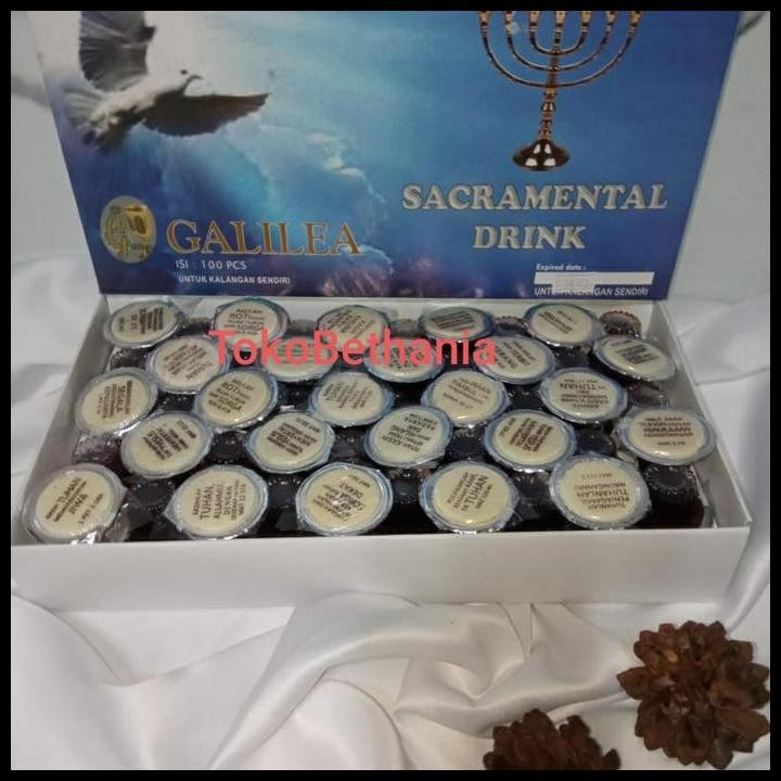 

Terlaris Hosti + Anggur Perjamuan Kemasan Good Quality