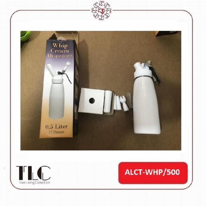 

langsung order saja] TLC Aluminum Cream Whipper / Alat Pembuat Krim #TLC-ALCT-WHP