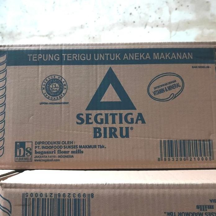 

Terlaris Terigu Segitiga Biru 1Kg (1Dus Isi 12Pak)