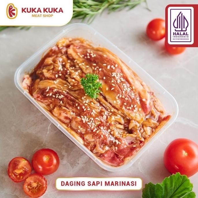 

Daging Sapi Marinasi Slice Bulgogi / Daging Bumbu Ala Korea 500gr LL