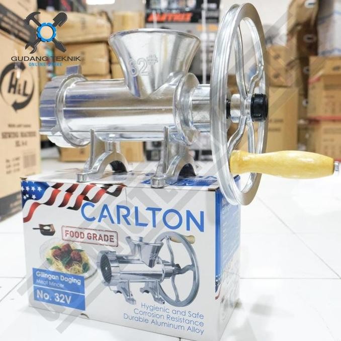 Terlaris Carlton No32V - Gilingan Daging Manual / Penggiling Daging Manual Carlton No32 / Giling Dag
