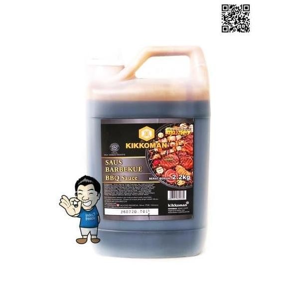 

Kikkoman Barbeque BBQ Sauce-Saus Barbekue Jerigen Halal 2.2Kg TB