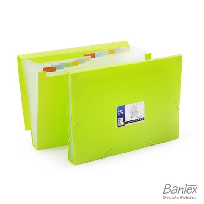 

LINDU Bantex Expanding File A4 Lime 3600 65