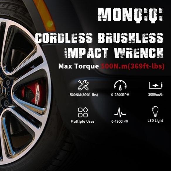 [sshop]- Cordless Impact Wrench 98V Brushless 98V Bor Obeng Kunci 98 Volt Mesin  Multi Fungsi Mesin 