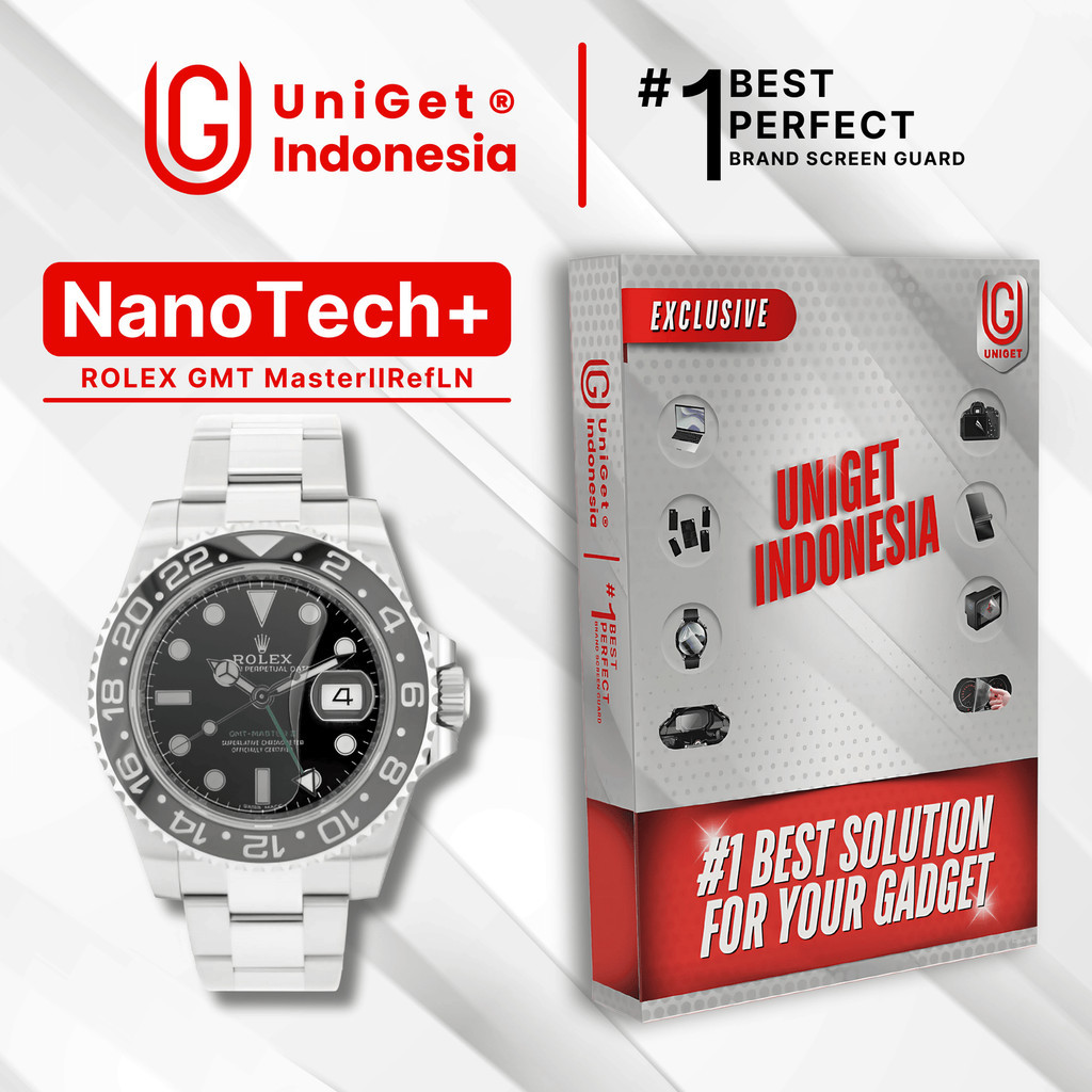 UniGet EPU BIO GENESIS Hydrogel for Rolex GMT Master II Ref 116710LN / Screen Guard (Nanotech+ 100% 