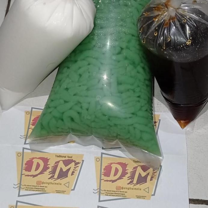 

Terlaris Cendol/Dawet Hijau Tepung Beras