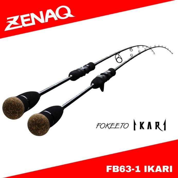 

Terlaris Zenaq Baitcasting Rod Fokeeto Fb63-1 Ikari