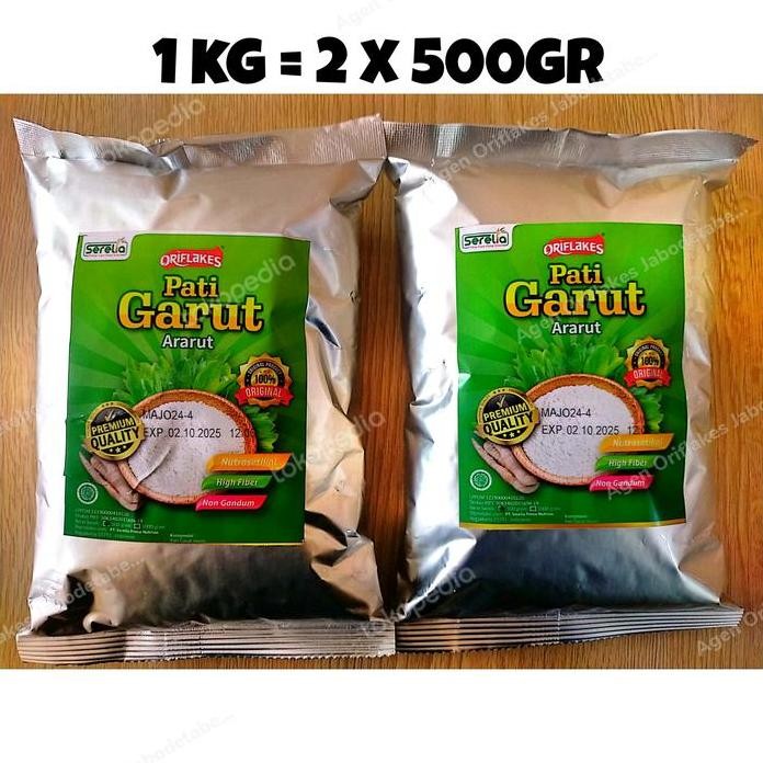 

Terlaris Oriflakes Tepung Pati Garut 1 Kg
