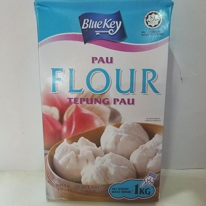 

Terlaris Tepung Bakpao Blue Key / Tepung Pau / Pau Flour (1000Gr)