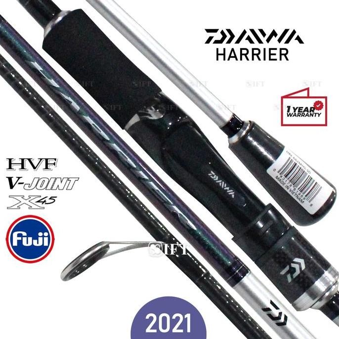 

Terlaris Joran Daiwa Harrier [2021] 602 662 702 | Fuji | Spinning | Medium Heavy | Saltwater Freshwater