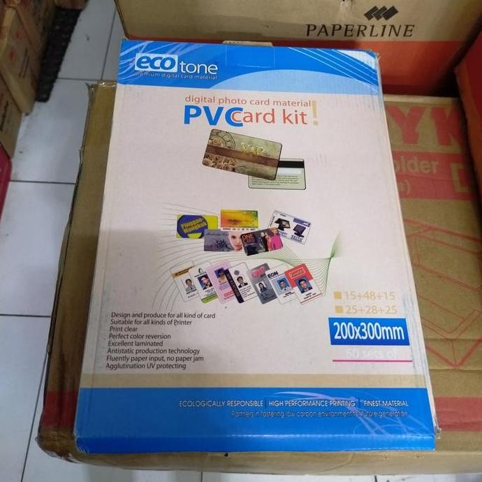 HARGA DISC - PVC card kit (digital photo card material)