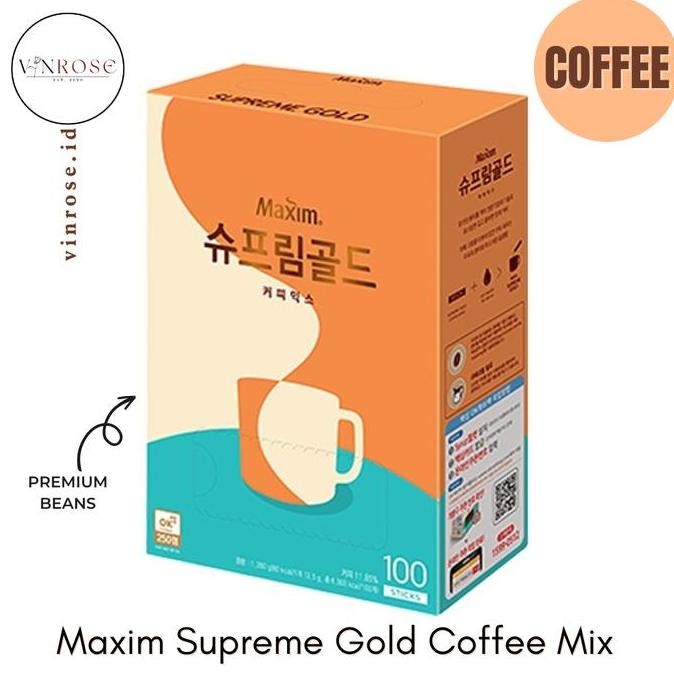 

Maxim Supreme Gold Coffemix/Maxim Coffee Korea