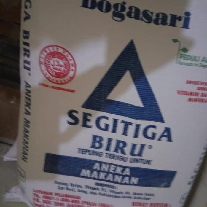 

Terlaris Terigu Segitiga Biru 25Kg.Khusus Gojek Atau Grab Instant